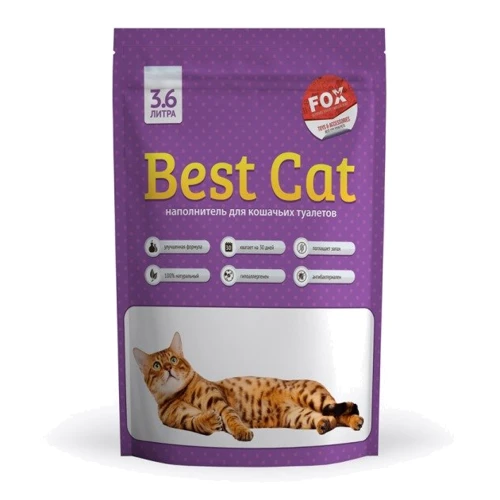 Наполнитель Best Cat Purle Lawanda силикагелевый 3.6л (6907396109765)