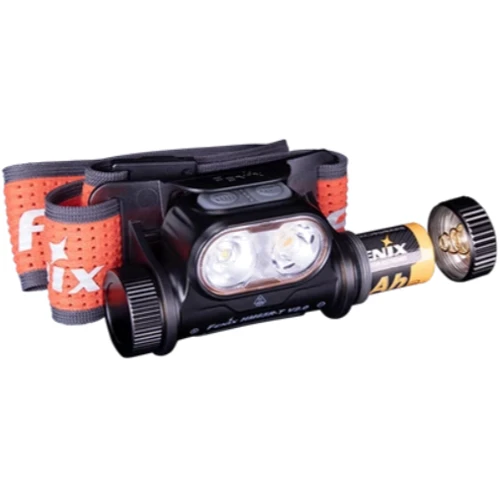 Ліхтар туристичний Fenix HM65R-T V2.0 чорний (HM65RTV20BK): Світлодіоди Luminus SST40 (6500К) + OSRAM GW (3000К)