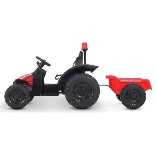 Дитячий електромобіль Bambi Racer трактор з червоним причепом (M 4573EBLR-3): Матеріал коліс EVA