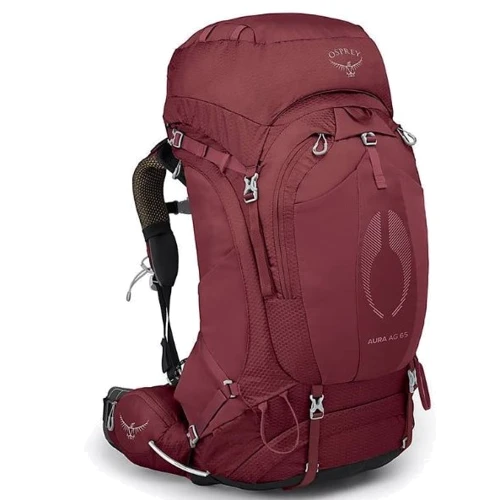 Рюкзак туристический Osprey Aura AG 50 Berry Sorbet Red, WM/L