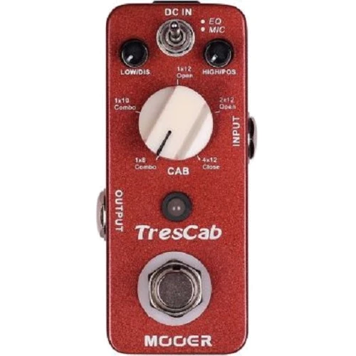 Педаль гитарных эффектов Педаль эффектов MOOER Tres Cab