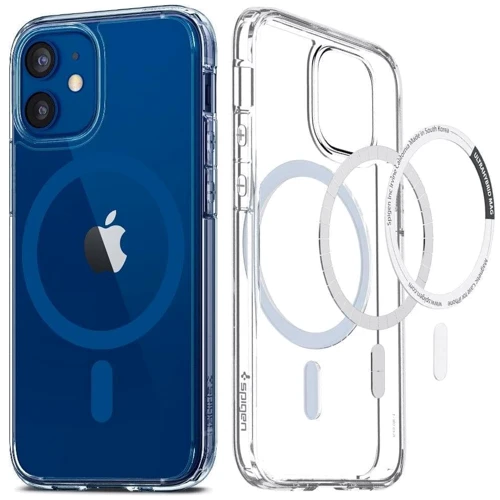 Чехол для iPhone Spigen Ultra Hybrid Mag Safe Blue (ACS02627) for iPhone 12/iPhone 12 Pro