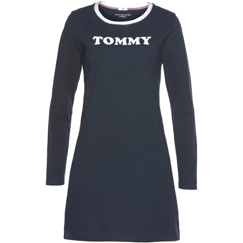Платье Tommy Hilfiger 19936214 42 синее спортивное до середины бедра: Фасон рукава Вшитый