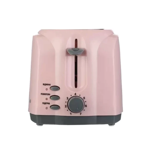 Тостер ViLgrand VT 0727 pink: Съемный поддон для сбора крошек есть