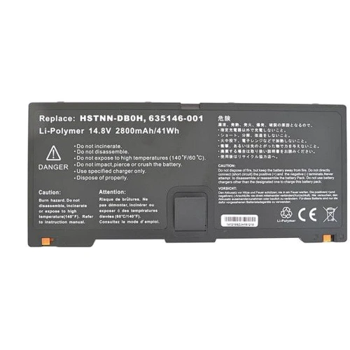 Батарея для ноутбука HP Compaq HSTNN-DB0H ProBook 5330M 14.8V Black 2800mAh OEM (9322)