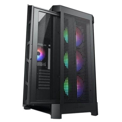 Корпус Cougar Airface Pro RGB Black (CGR-5AD1B-AIR-RGB): Мощность БП, Вт нет