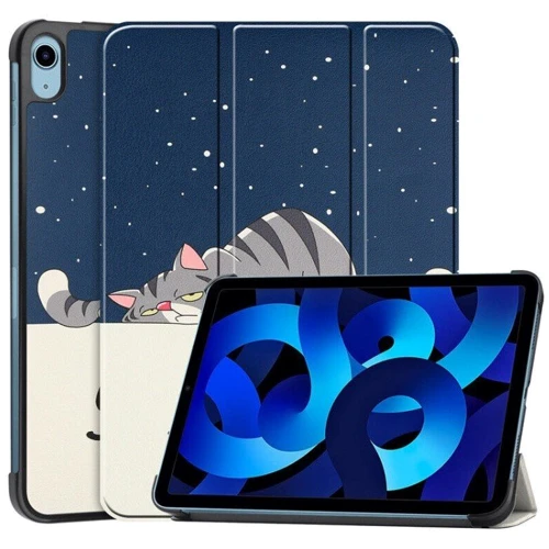 Аксессуар для iPad BeCover Smart Case Good Night for iPad 10.9 (2022 / 2024) / iPad 11 2025 (709203): Особенности Надежная защита от царапин и загрязнений, Складывается в подставку, магнитное сцепление, режим автопробуждения/сна