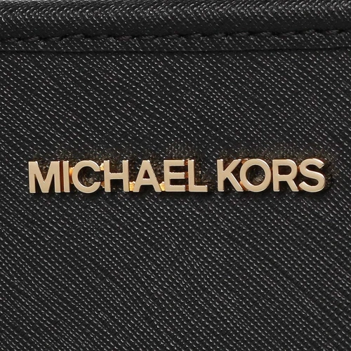 Женская сумка тоут Michael Kors черная (MK0570W): Фактура Сафьяно, Матовая