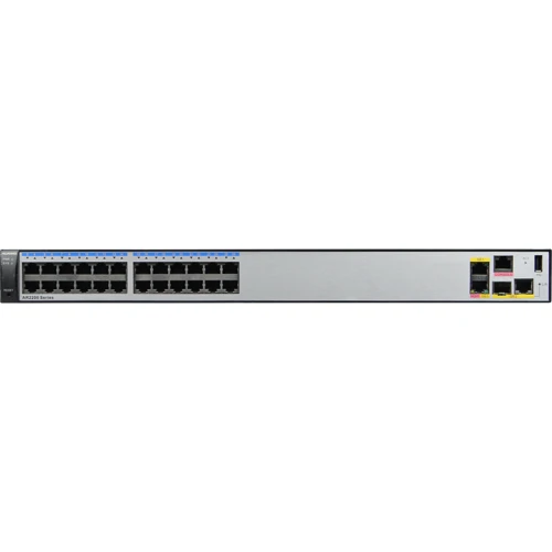 Проводной маршрутизатoр Huawei AR2204-27GE: Интерфейс подключения (LAN-порт) 24 x GE/24 x GE