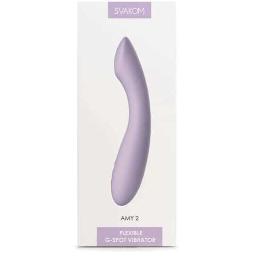 Вибратор для точки G с интеллектуальным режимом Svakom Amy 2 Pastel Lilac