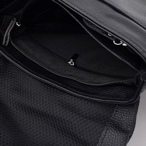 Мужская сумка планшет Borsa Leather черная (K13658bl-black): Тип Сумки