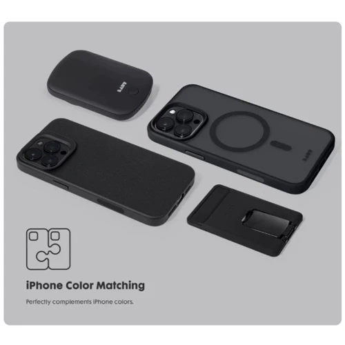 Чехол для iPhone LAUT HUEX PROTECT MagSafe Black (L_IP24C_HPT_BK) for iPhone 16 Plus фото 6