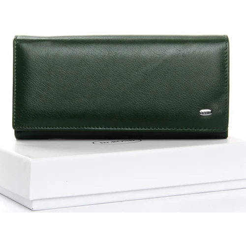 Женский кошелек Dr. Bond зеленый (32643 dark-green)