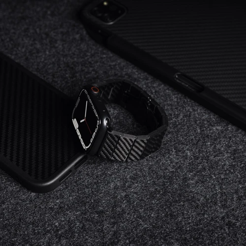 Аксесуар для Watch Switcheasy Carbon Fiber Band Black (MAW245035BK22) для Apple Watch 42/44/45/49mm фото 17