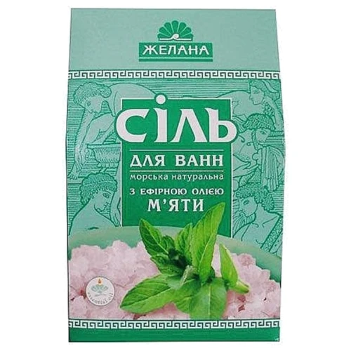 Бажана Cіль для ванн М'ята 500 g