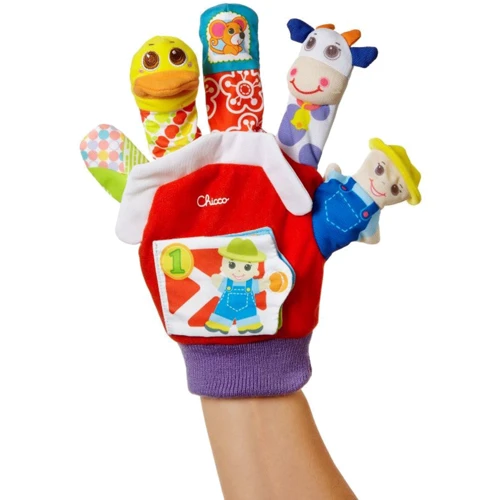 Іграшкова рукавичка Chicco "Ферма" (07651.00)