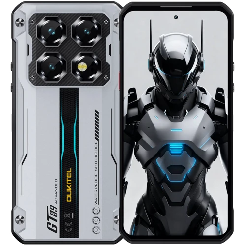 Смартфон Oukitel WP60 16/512Gb Silver: Дисплей 7.2" IPS (720x1560) / 239 PPI / Corning Gorilla Glass 5