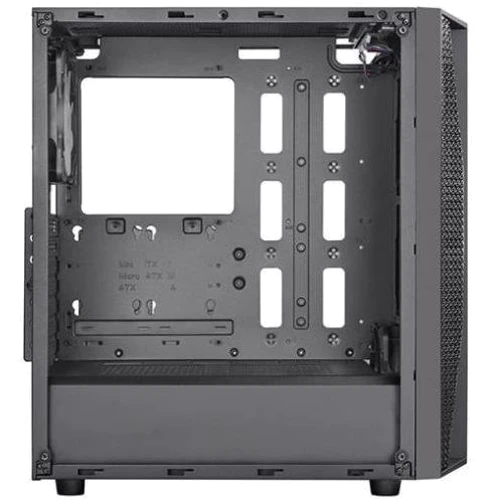 Корпус Silverstone Fara B1 RGB Black (SST-FAB1B-RGB): Материал передней панели пластик, сталь