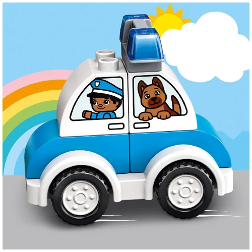 LEGO DUPLO Пожарный вертолет и полицейская машина (10957) фото 4