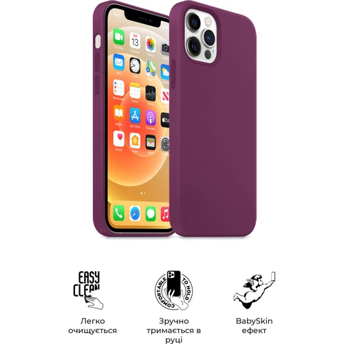 Чехол для iPhone ArmorStandart ICON2 Case Plum (ARM60584) for iPhone 12/iPhone 12 Pro: Тип чехла накладка на заднюю часть
