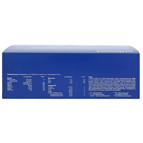 Orthomol Fertil Plus Ортомол Фертіл Плюс 90 днів (капсули/таблетки): Тип Комплексные