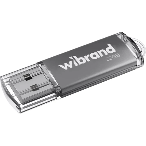 USB-флешка Wibrand 32Gb Cougar USB 2.0 Silver (WI2.0/CU32P1S): Стандарт USB USB 2.0