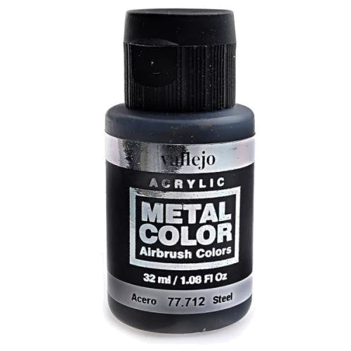 Краска Vallejo акриловая Metal Color сталь 32 мл (VLJ77712)