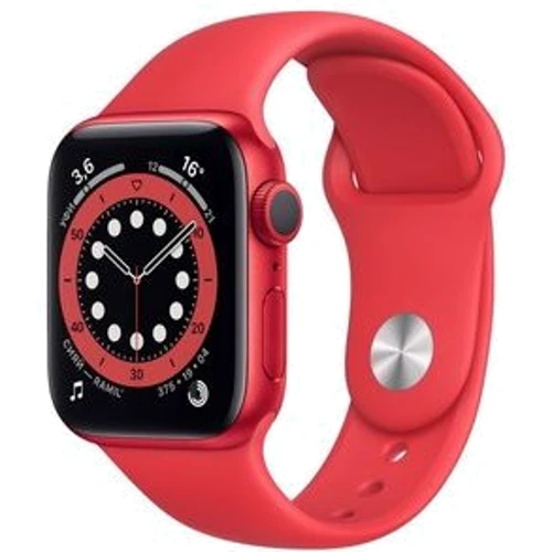 Apple Watch Series 6 GPS 44mm (PRODUCT)RED Aluminum Case (PRODUCT)RED Sport (M00M3) Approved