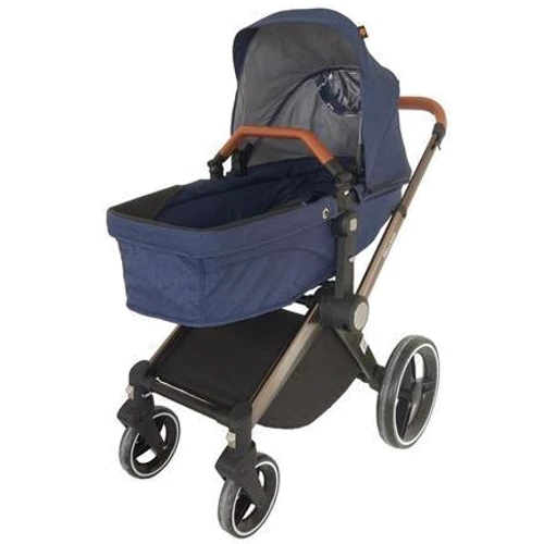 Коляска универсальная Viga Toys Welldon 2 в 1 (синий) WD007-3 фото 9