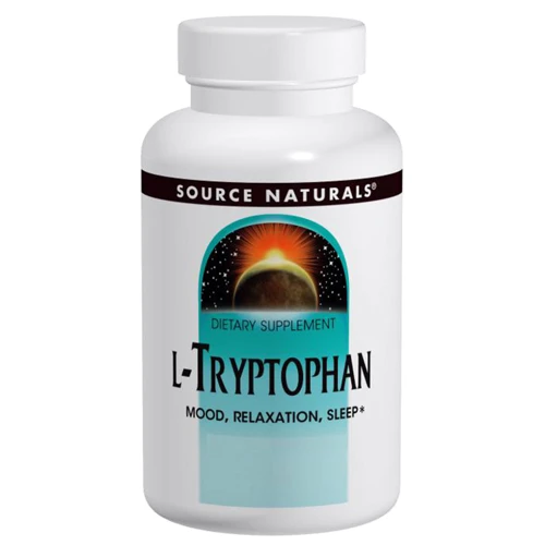 Source Naturals L-Tryptophan 500 mg 30 tabs L-Триптофан