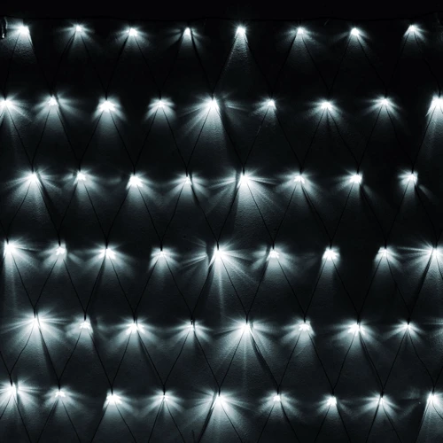 Гирлянда сетка Springos 2 x 2.6 м 160 LED CL4015 Cold White фото 9