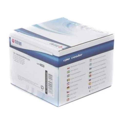 Кулер Titan DC-156V925X/RPW/CU25: Тип воздушное охлаждение
