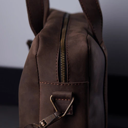 INCARNE Handmade Leather Laptop bag Bruno Brown for MacBook 15-16": Тип аксессуара сумка