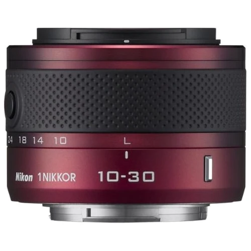 Nikon 1 J2 kit 10-30mm Red: Змінний об'єктив Nikon 1