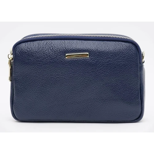 Жіноча сумка крос боді Borsa Leather синя (K11906n-blue): Країна виробник Тайвань