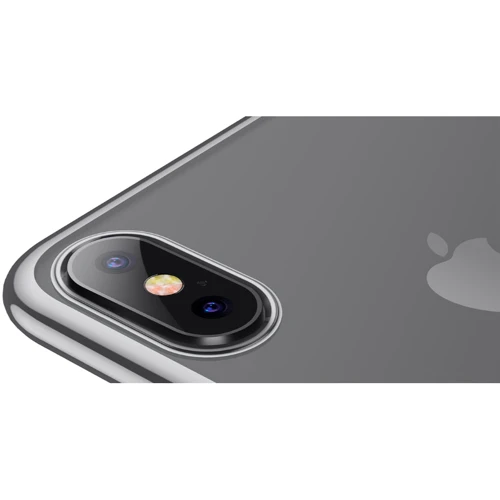 Чохол для iPhone Baseus Shining Silver (ARAPIPH65-MD0S) for iPhone Xs Max: Матеріали силікон