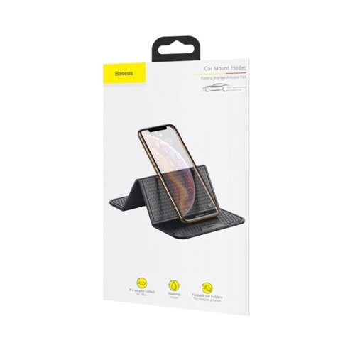 Держатель Baseus Folding Bracket Antiskid Pad Black (SUWNT-01) фото 8
