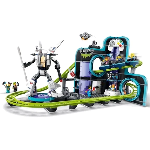 Конструктор LEGO City Парк развлечений «Мир роботов» 986 деталей (60421): Рекомендуемый возраст 8+