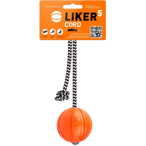М'ячик з мотузкою Liker Cord 5 см: Виробник Liker