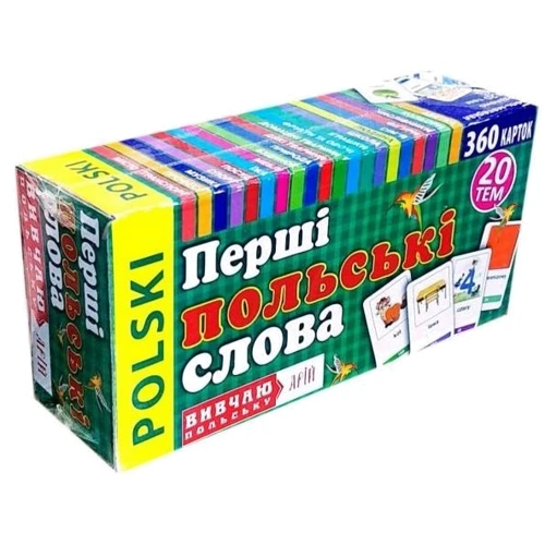 Перші польські слова. 360 карток: Виробник арій