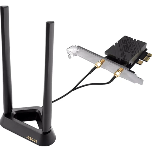 Адаптер Wi-Fi Asus PCE-BE92BT BE9400 (90IG08U0-MO0B00): Тип адаптера PCI Express