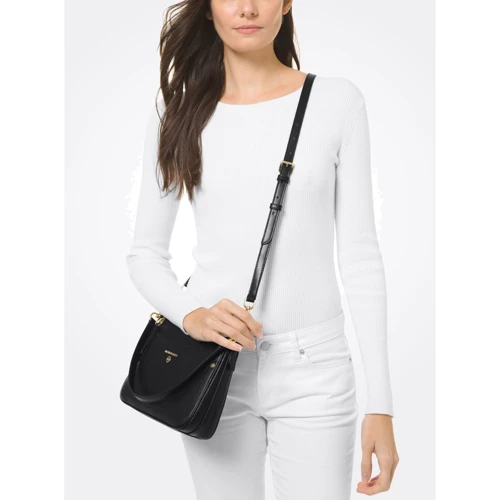 Женская сумка через плечо Michael Kors Jet Set Charm Md Tz Pochette Xbody черная (32S1GT9C8L001): Тип Сумки