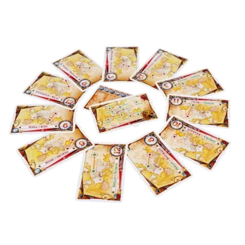 Настільна гра Days of Wonder Квиток на поїзд: Європа 1912 (Ticket to Ride - Europe 1912 Expansion - MULTI) (англ.) (DOW720111) фото 7