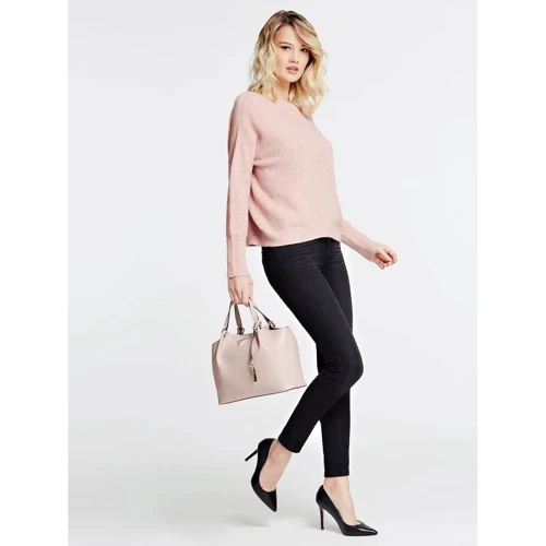 Жіноча сумка тоут Guess Tangey Girlfriend Satchel рожева (HWUE7664060-RWO): Тип Сумки