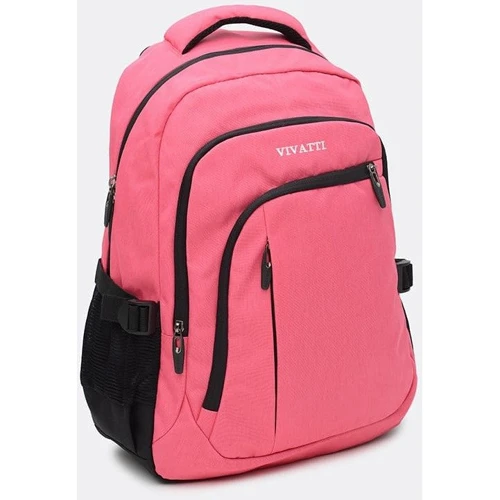 Женский рюкзак Vivatti розовый (C1MN2085-pink): Фактура Тканая, Матовая