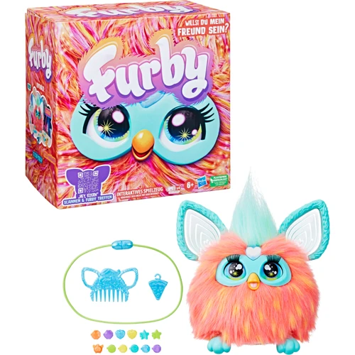 Игрушка интерактивная HASBRO FURBY Furby Коралловый (F6744) фото 15