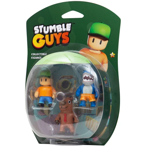 Набор коллекционных фигурок Stumble Guys - Мегалодон, Мистер Стамбл, Капибара (SG2020-1): Тип Набор игровых фигурок