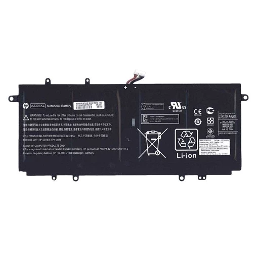 Батарея для ноутбука HP (A2304XL) ChromeBook 14 7.4V Black 6840mAh Orig (12898)