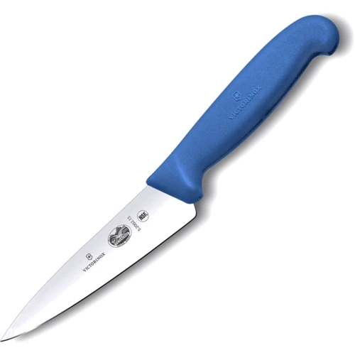 Кухонный нож Victorinox Fibrox Carving 15см з син. ручкою (52002.15)