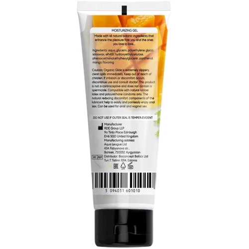 Універсальний ароматизований зволожуючий гель-лубрикант OYO - Mango aroma gel, 75 ml